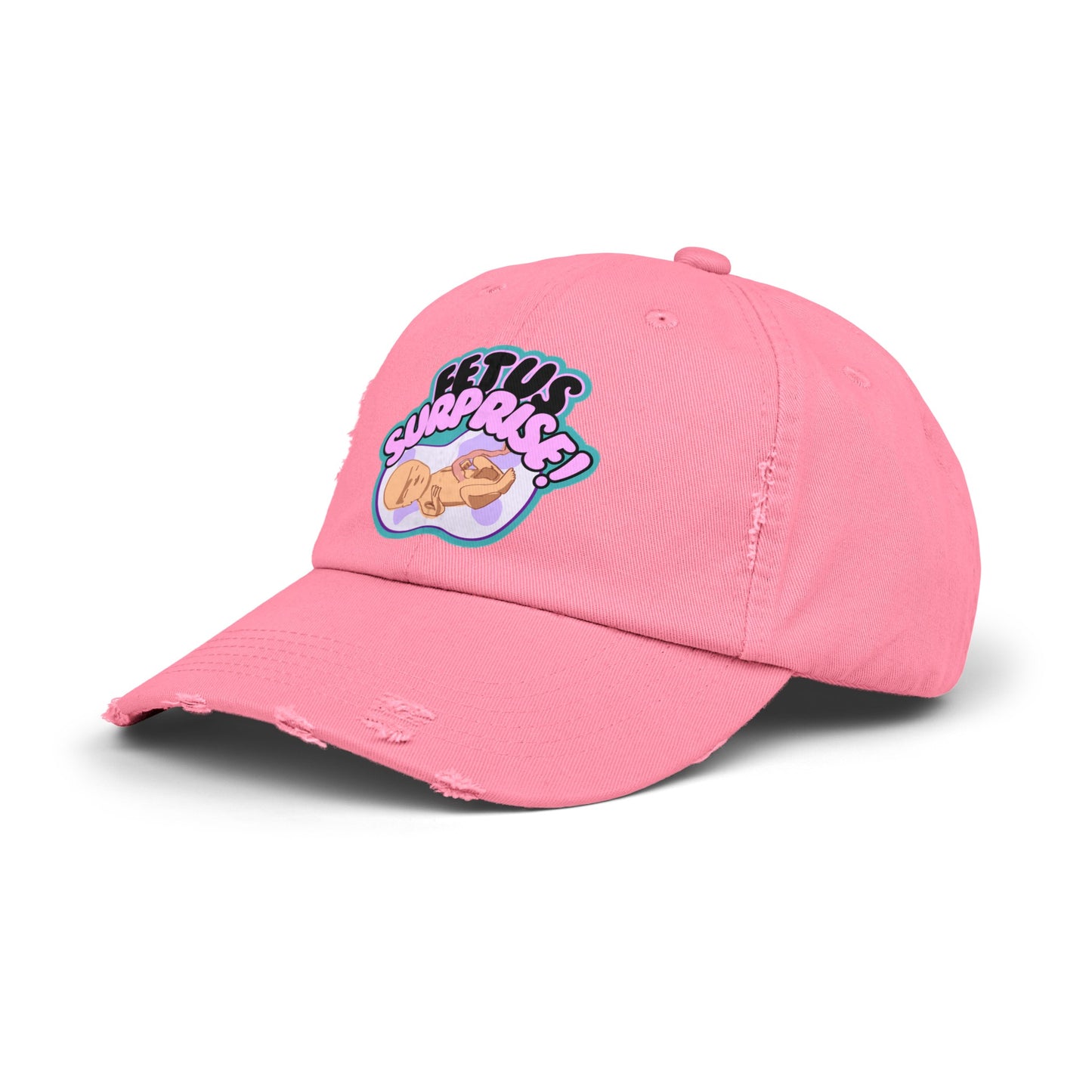 Fetus Surprise! Unisex Distressed Cap