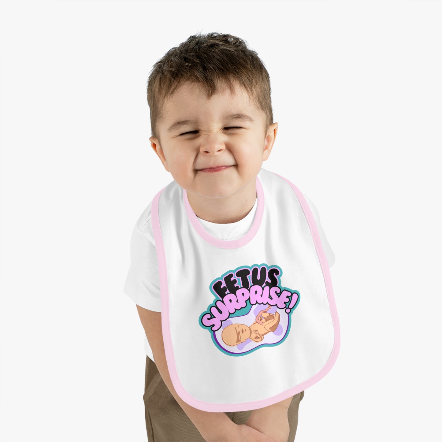 Fetus Surprise! Baby Jersey Bib