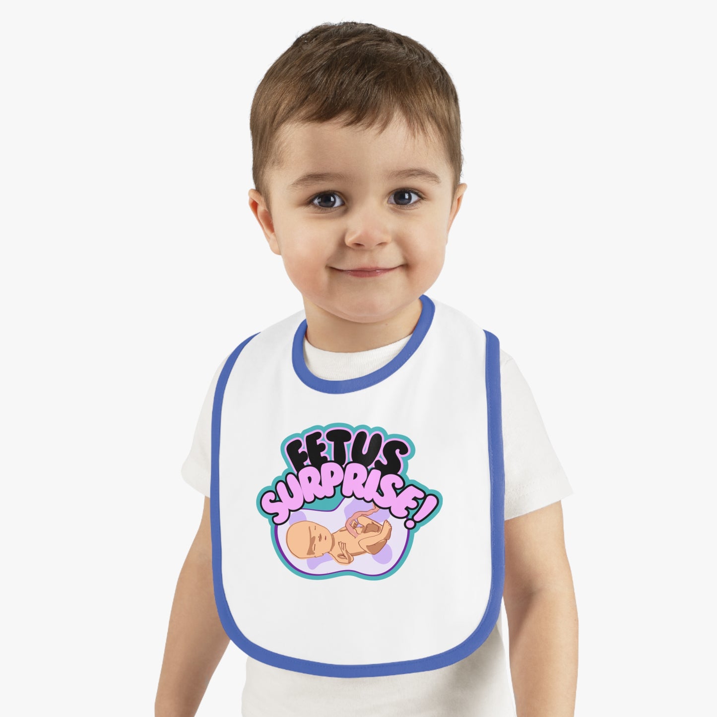 Fetus Surprise! Baby Jersey Bib