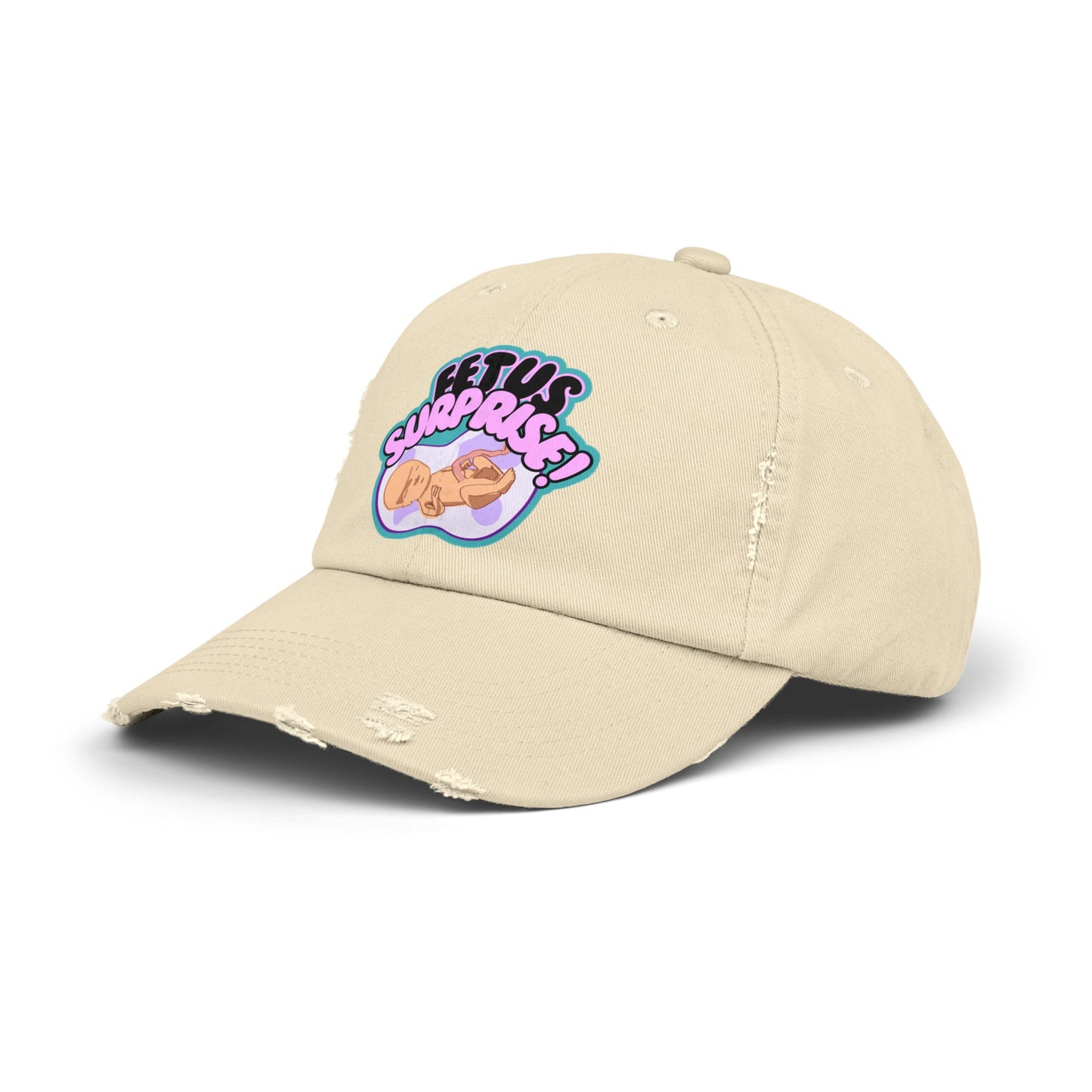 Fetus Surprise! Unisex Distressed Cap