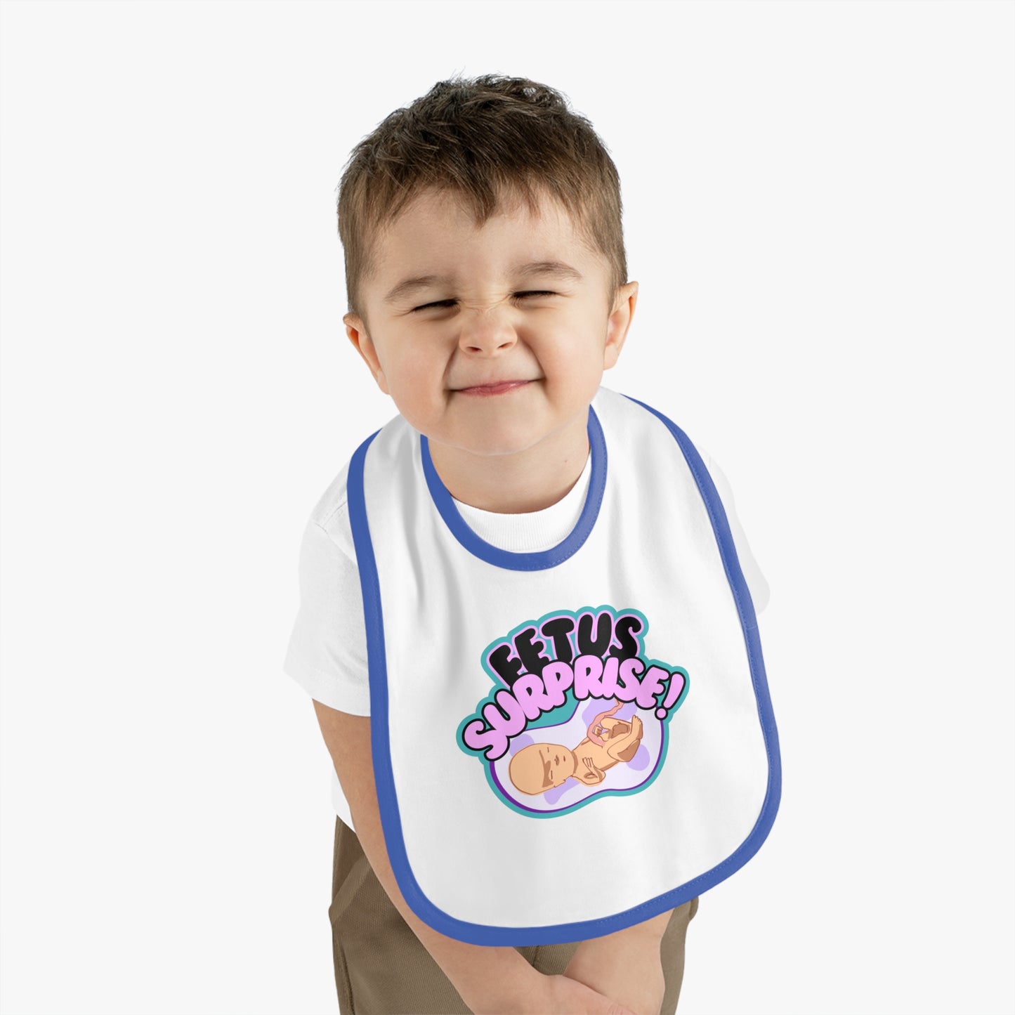 Fetus Surprise! Baby Jersey Bib