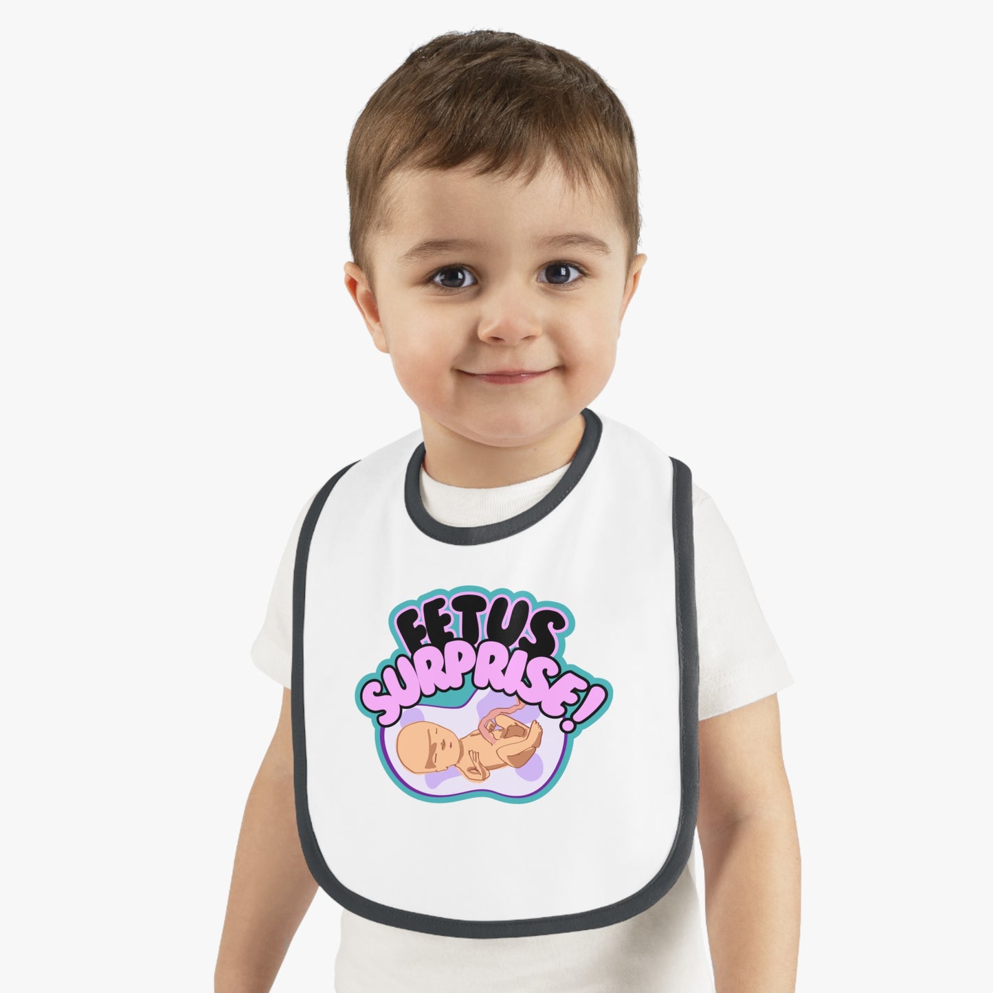 Fetus Surprise! Baby Jersey Bib